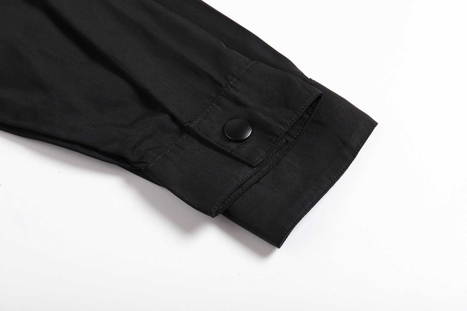 Prada Solid Color Logo Zip-Up Lapel Long-Sleeved Jacket