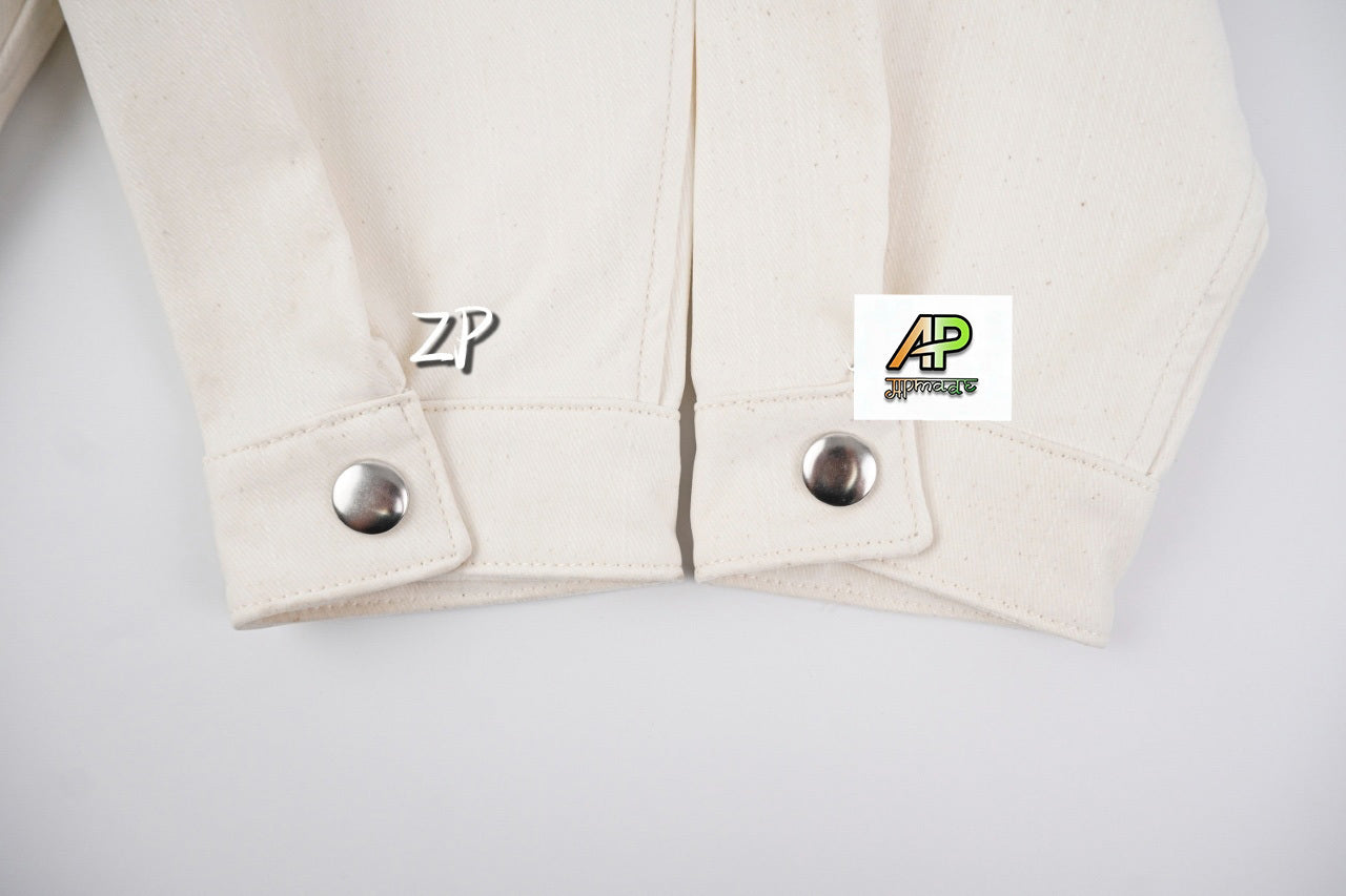 Prada Customized Slub Cotton Denim Jacket