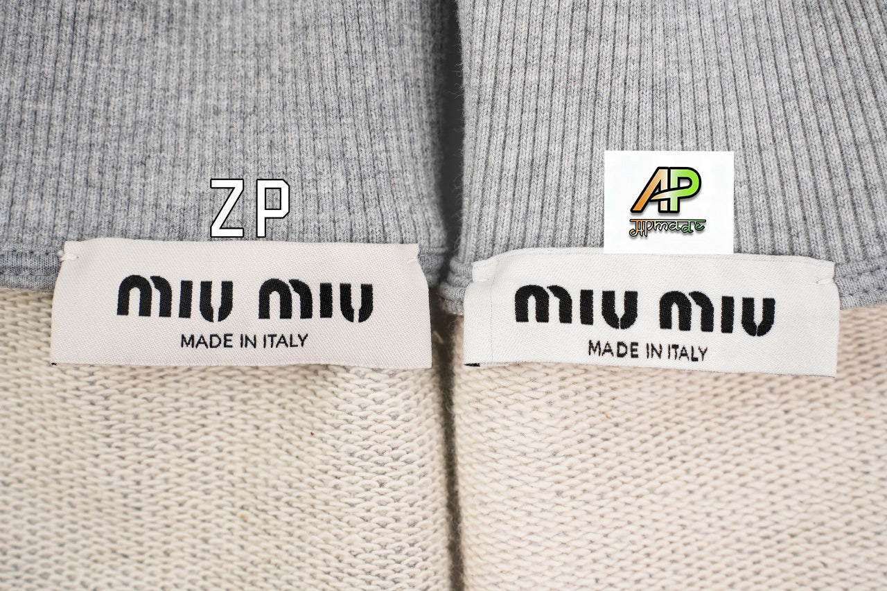 Miu Miu Stand Collar Coat