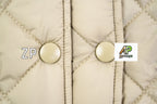 Miu Miu 25FW Diamond Quilted Cotton Jacket