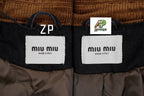 Miu Miu Small Label Denim Cotton Jacket