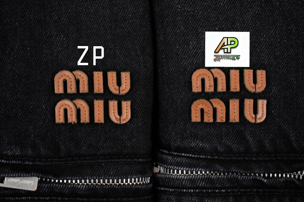 Miu Miu Small Label Denim Cotton Jacket