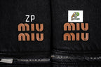 Miu Miu Small Label Denim Cotton Jacket