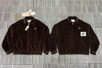 Miu Miu Letter Embroidery Corduroy Jacket