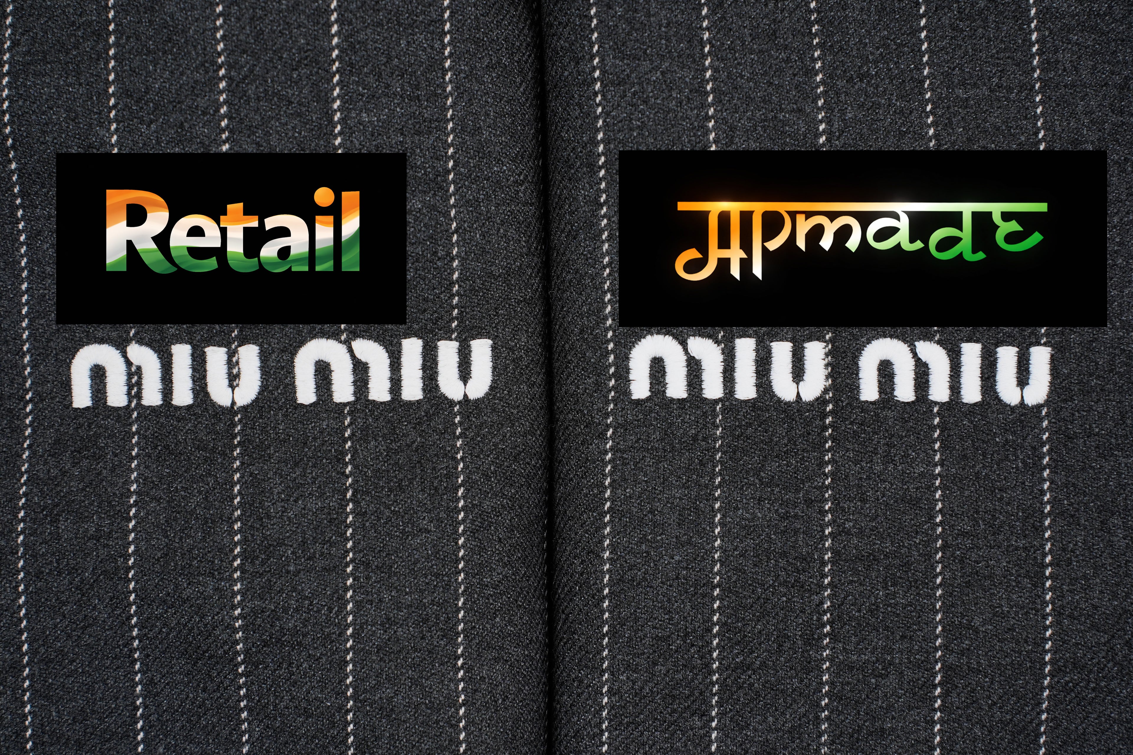 Miu Miu Striped Wool Jacket