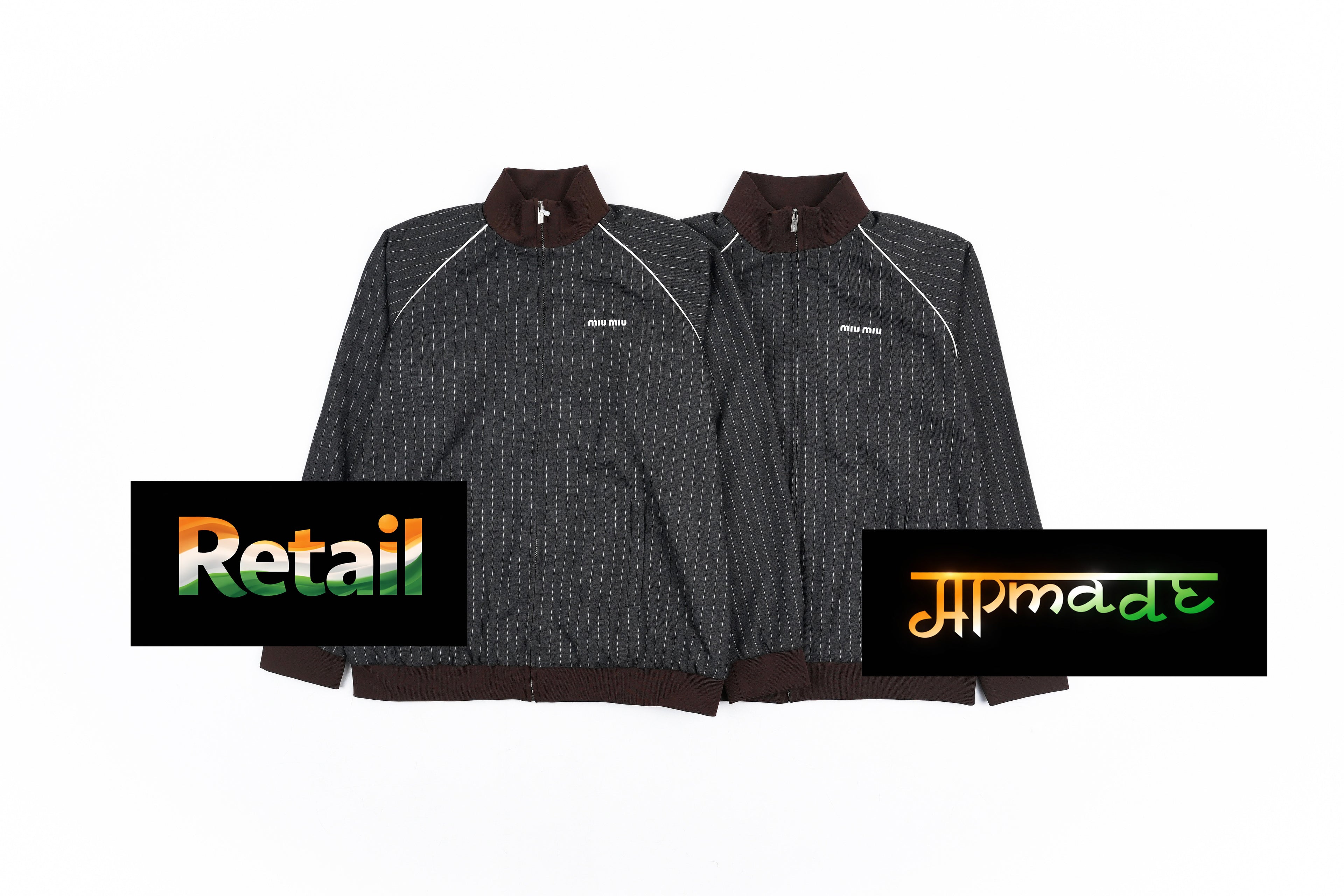 Miu Miu Striped Wool Jacket