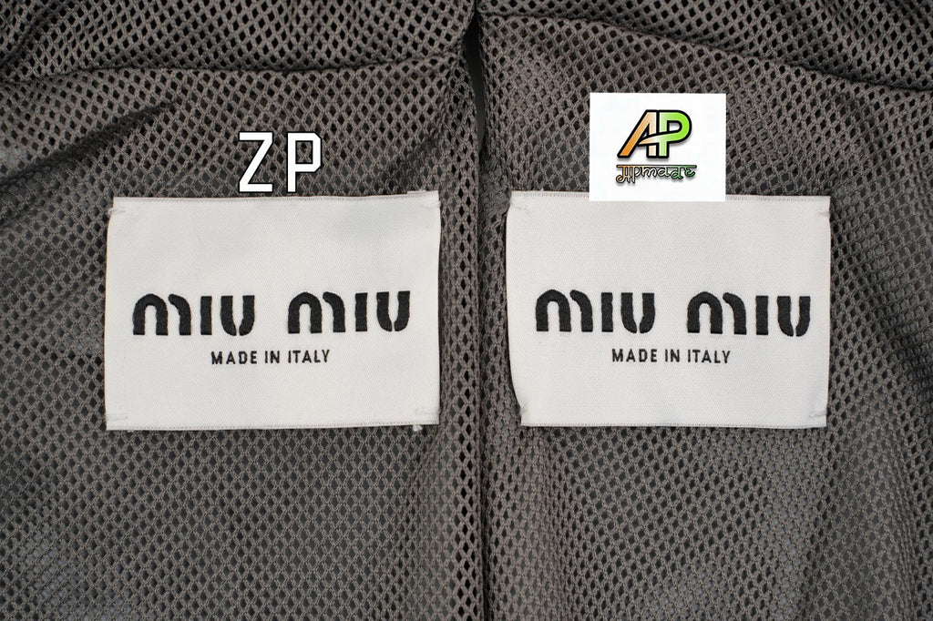 Miu Miu Color-Blocked Sports Jacket