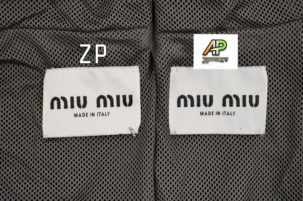 Miu Miu Color-Blocked Sports Jacket