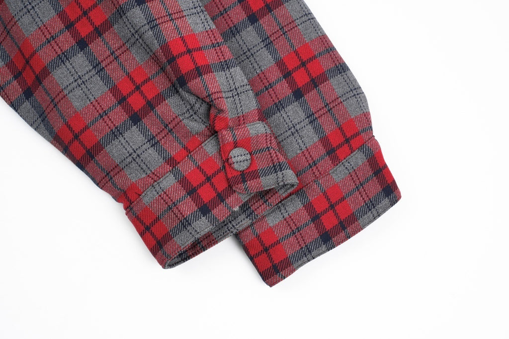 Miu Miu Small Checkered Cotton-Padded Jacket