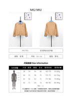 Miu Miu Camel Hair Color-Blocked Jacket