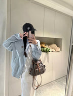 Miu Miu Striped Denim Jacket