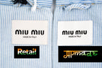 Miu Miu Striped Denim Jacket
