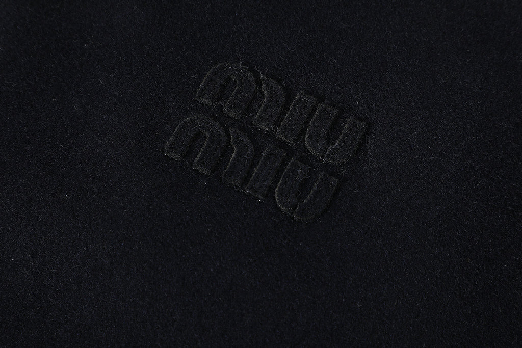Miu Miu Zippered Long-Sleeved Jacket