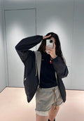 Miu Miu Small Label Reversible Hooded Jacket