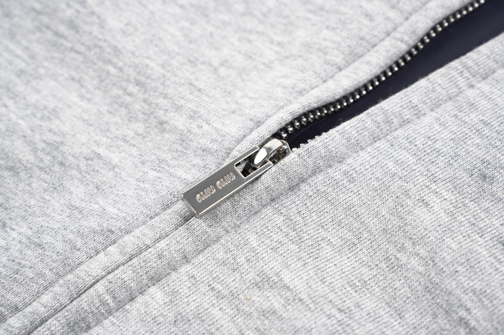 Miu Miu Small Label Reversible Hooded Jacket