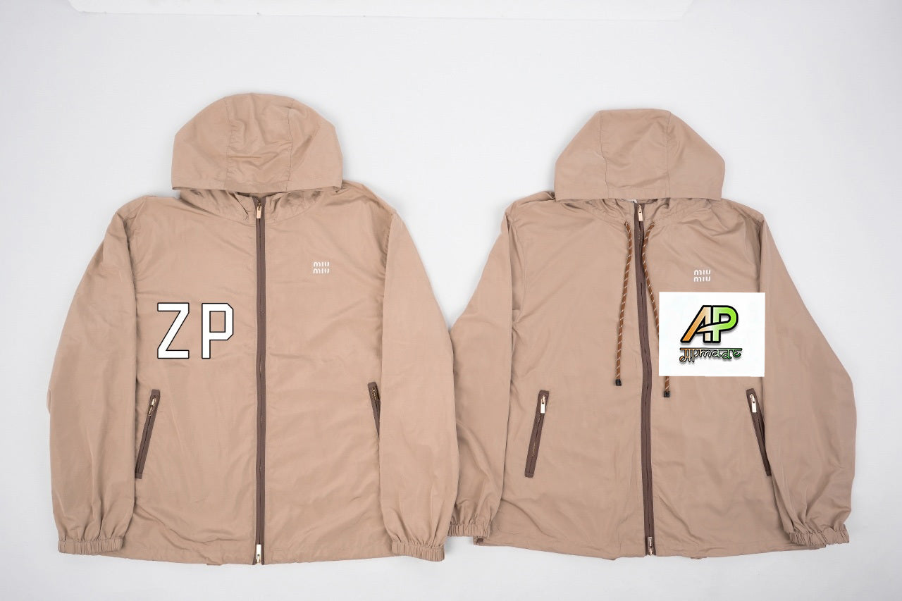 Miu Miu Recycled Lightweight Windproof Jacket