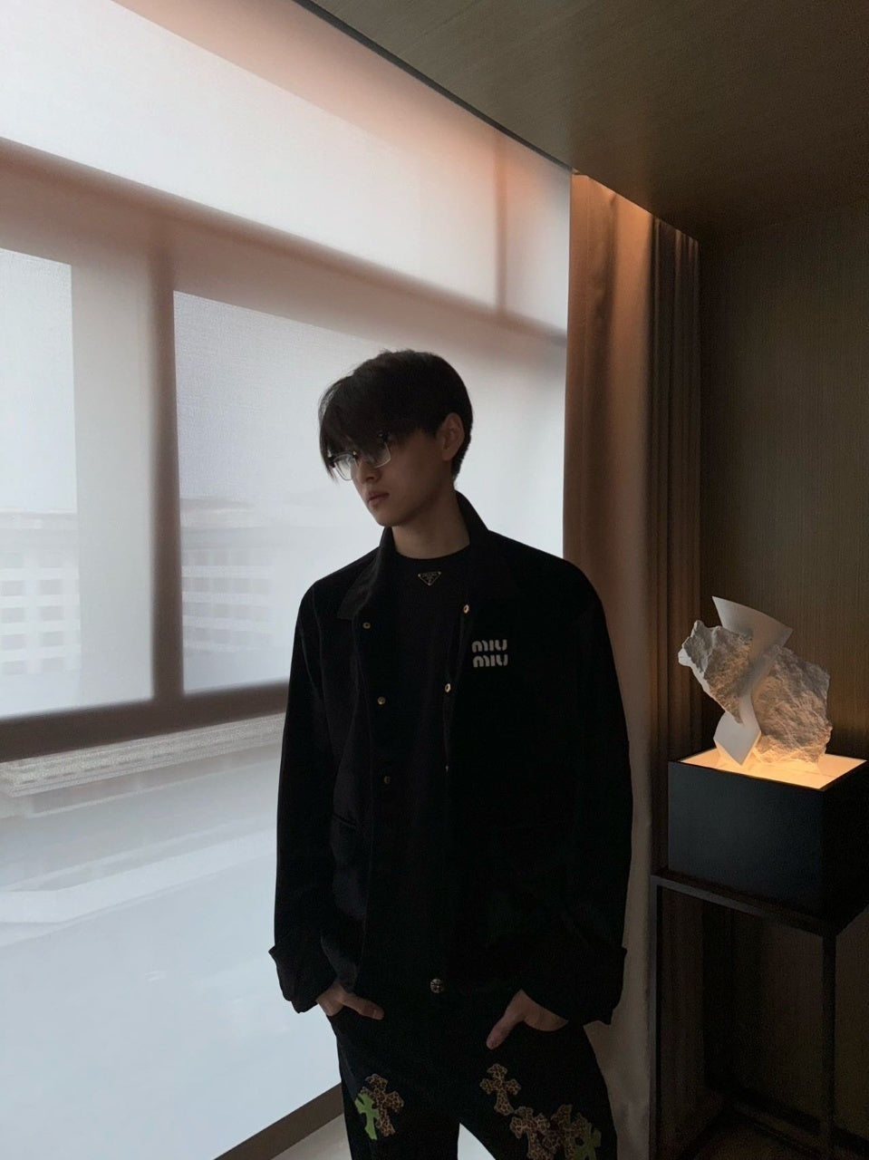 Miu Miu Exclusive Velvet Jacket