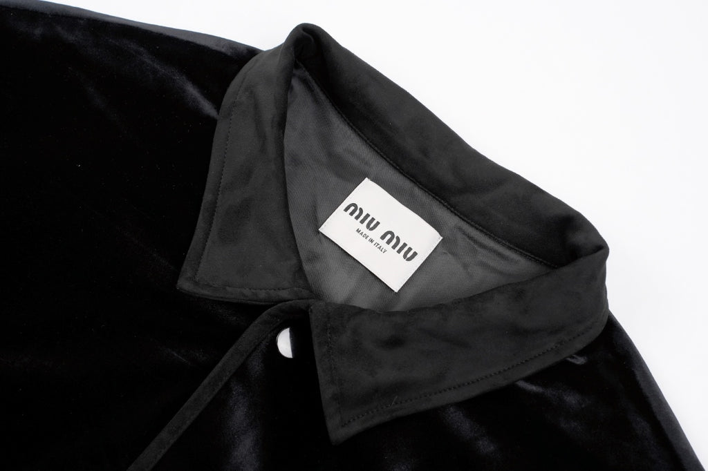 Miu Miu Exclusive Velvet Jacket