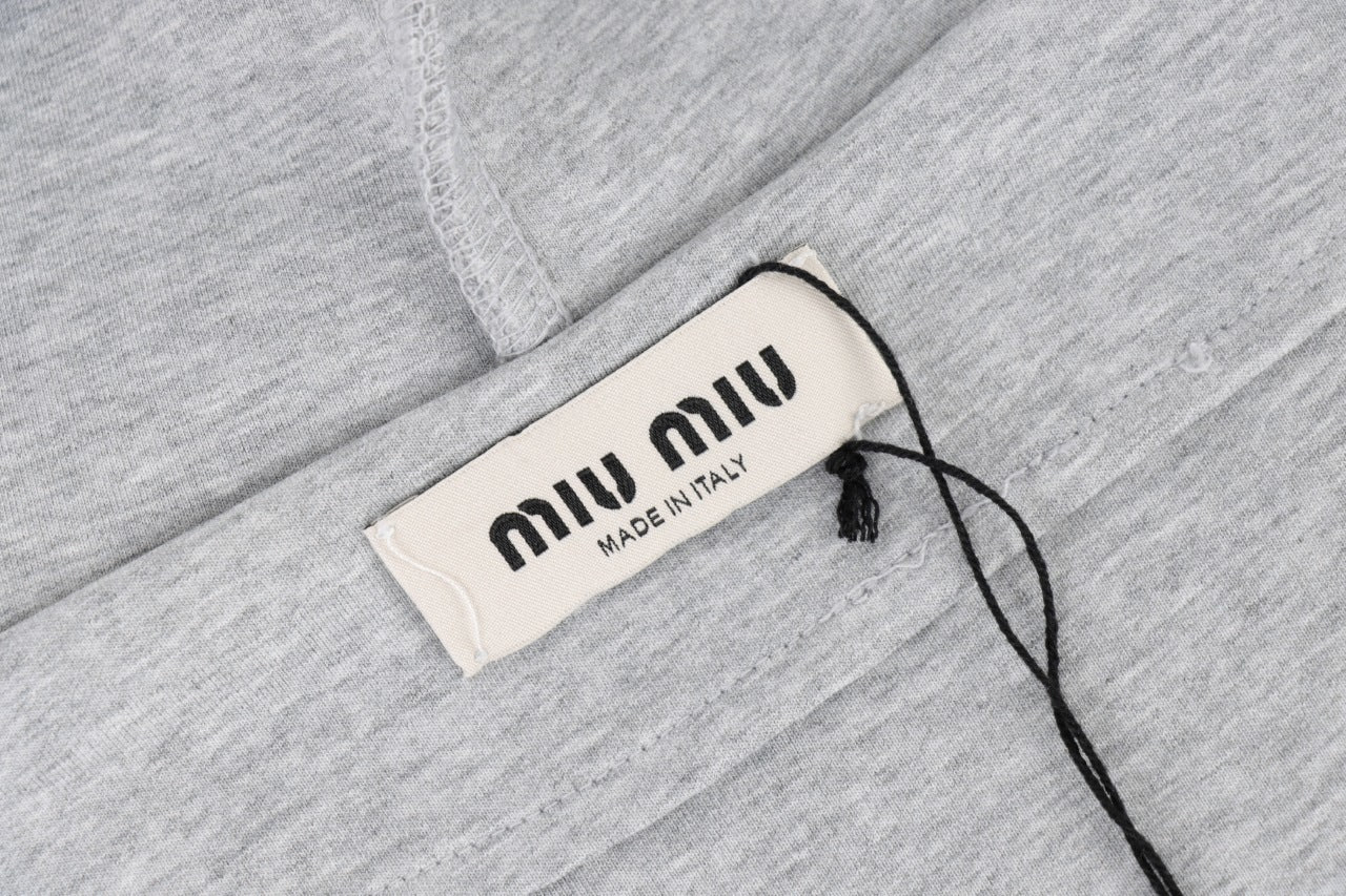 Miu Miu Cotton Hooded Jacket