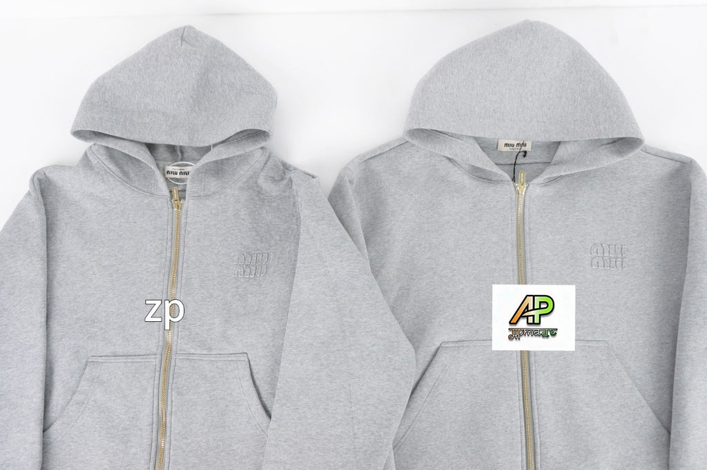 Miu Miu Cotton Hooded Jacket