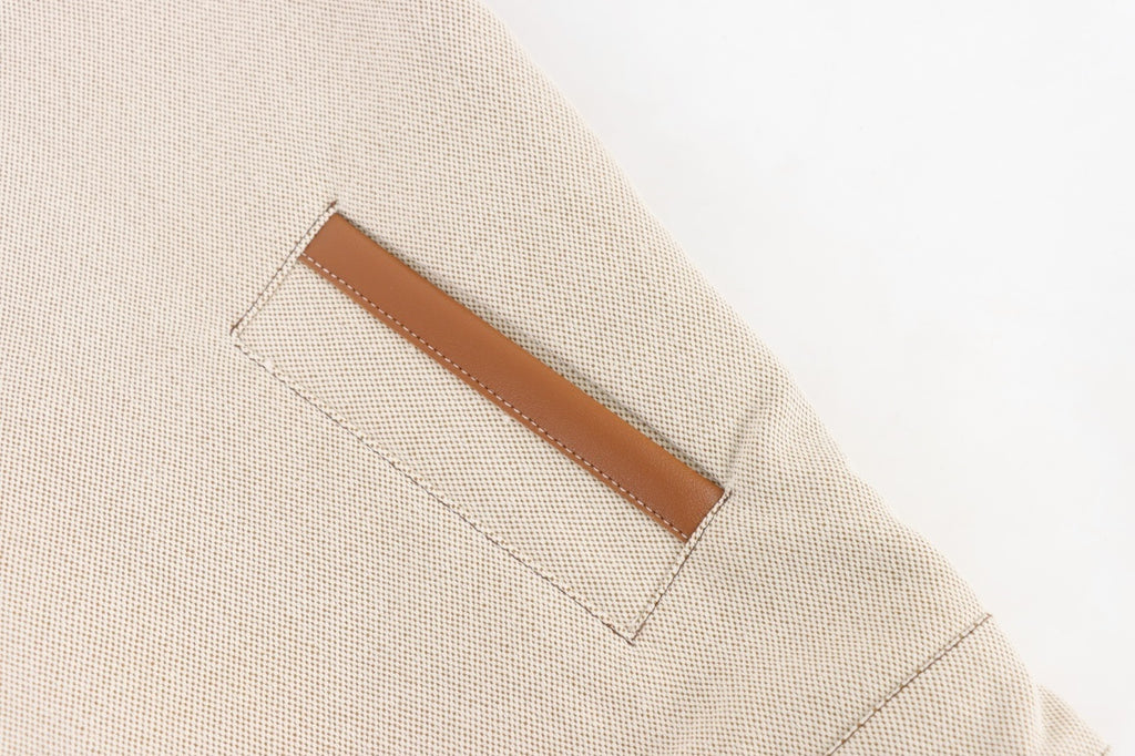 Miu Miu Old-Fashioned Cotton-Linen Blend Jacket