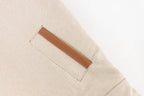 Miu Miu Old-Fashioned Cotton-Linen Blend Jacket