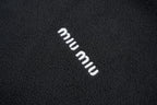 Miu Miu Woven and Dyed Polar Fleece Jacket