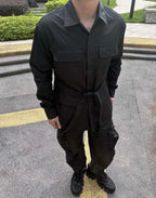 Dior CD Four-Pocket Back-Tie Jacket