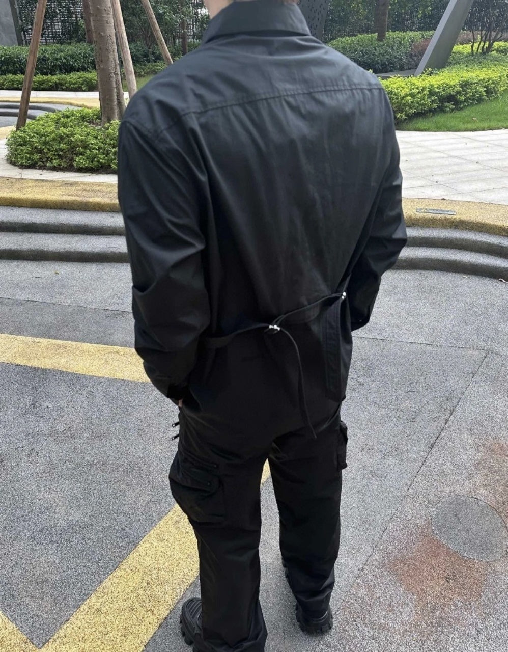 Dior CD Four-Pocket Back-Tie Jacket