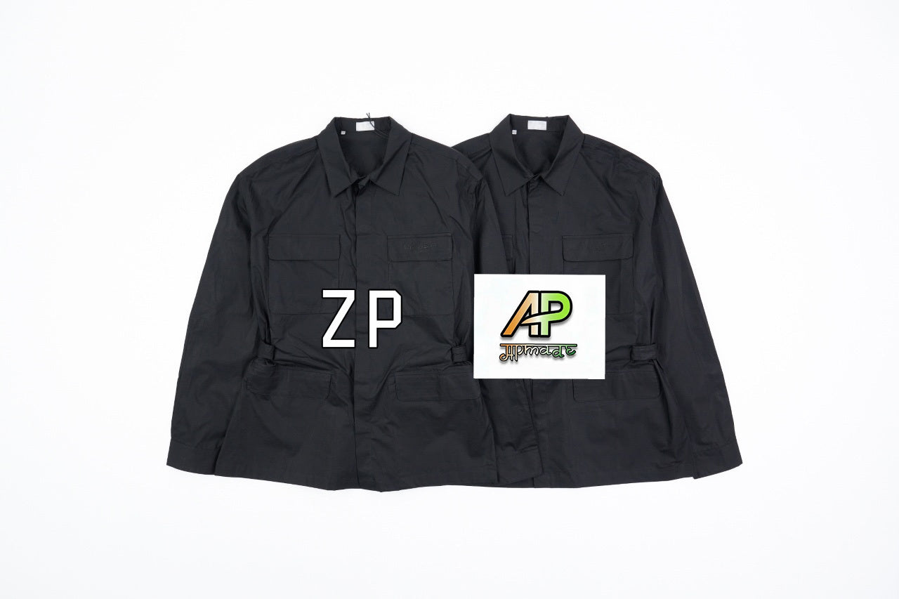 Dior CD Four-Pocket Back-Tie Jacket