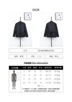 Dior CD Four-Pocket Back-Tie Jacket