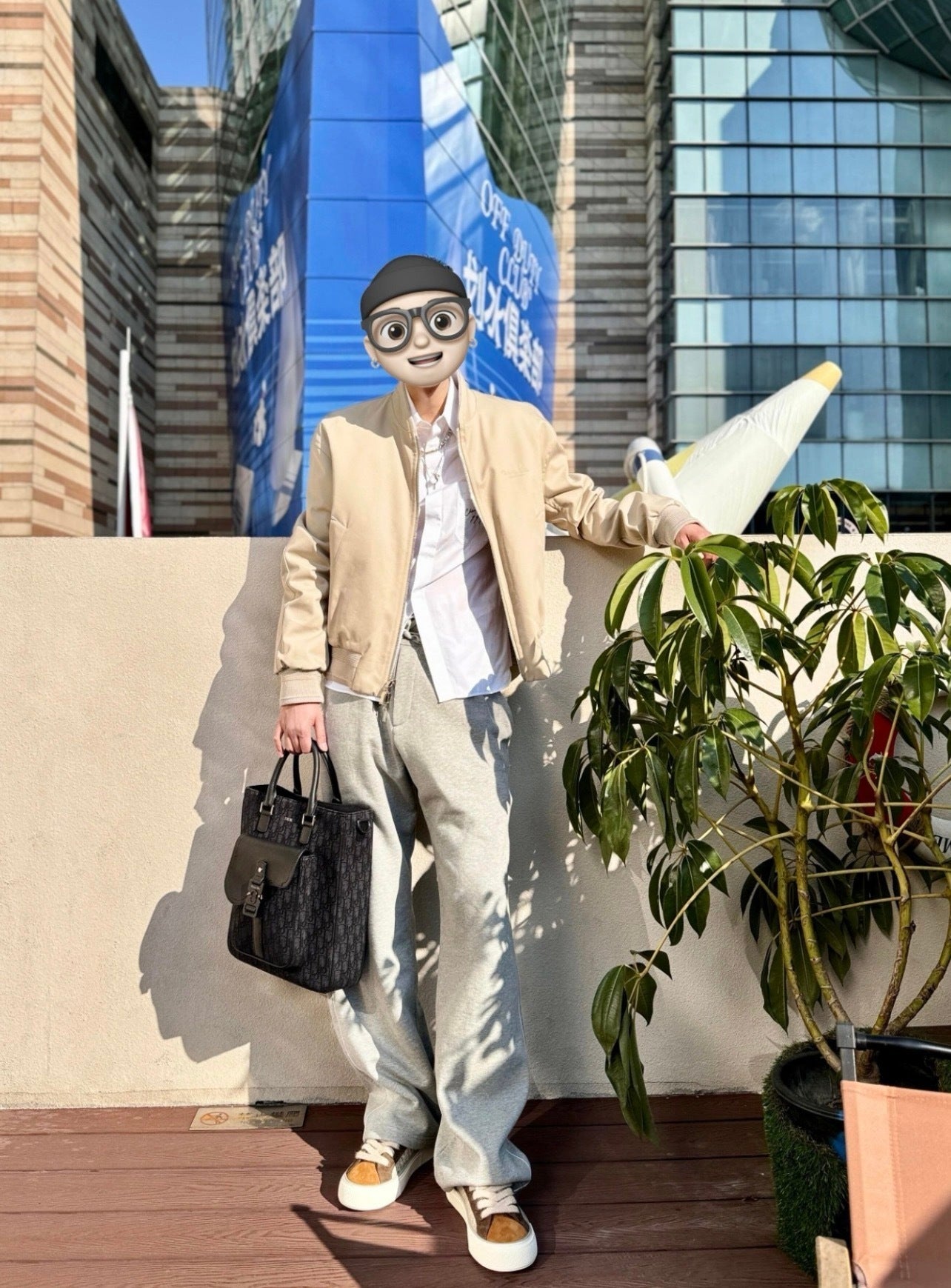 Dior Double-Sided Cotton-Padded Jacket with Rattan Quilting