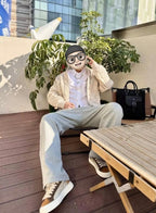 Dior Double-Sided Cotton-Padded Jacket with Rattan Quilting