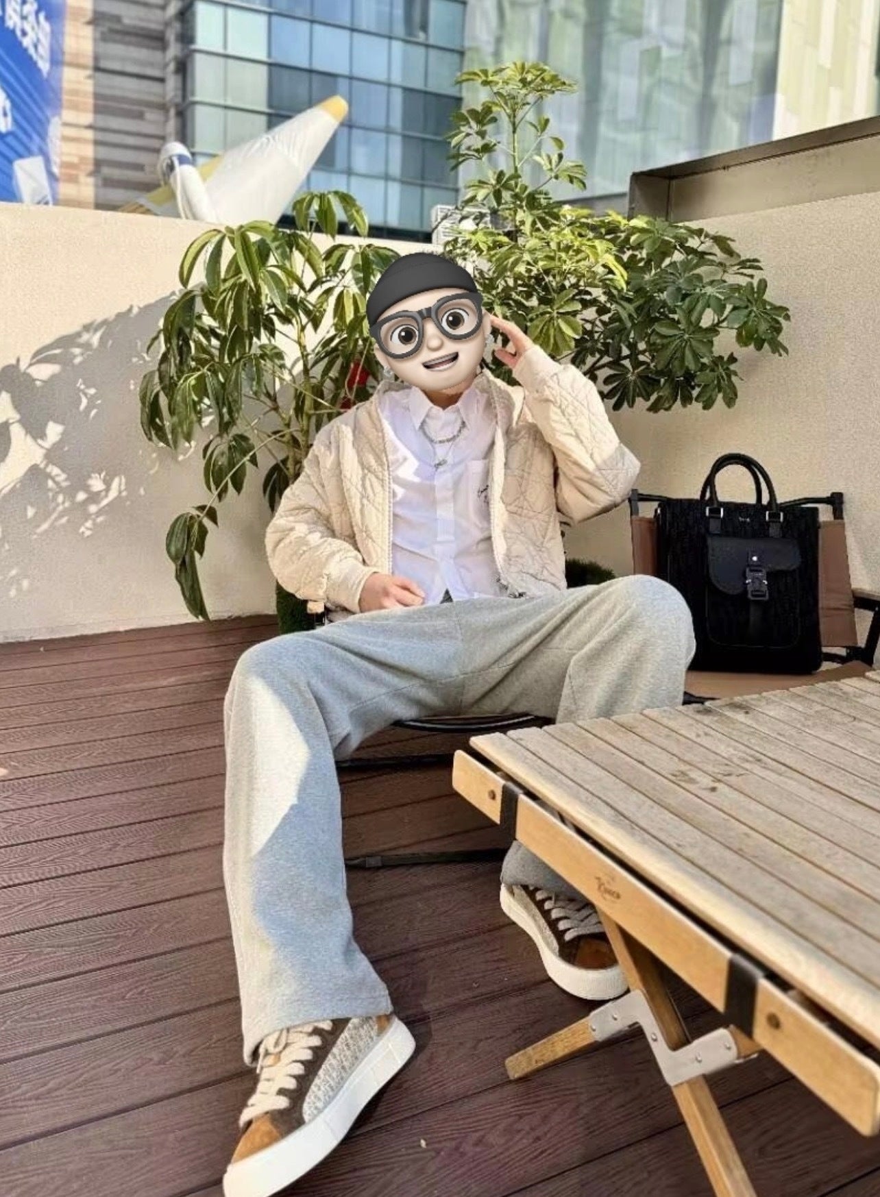 Dior Double-Sided Cotton-Padded Jacket with Rattan Quilting