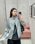 Dior Trianon Grey Reflective Jacket
