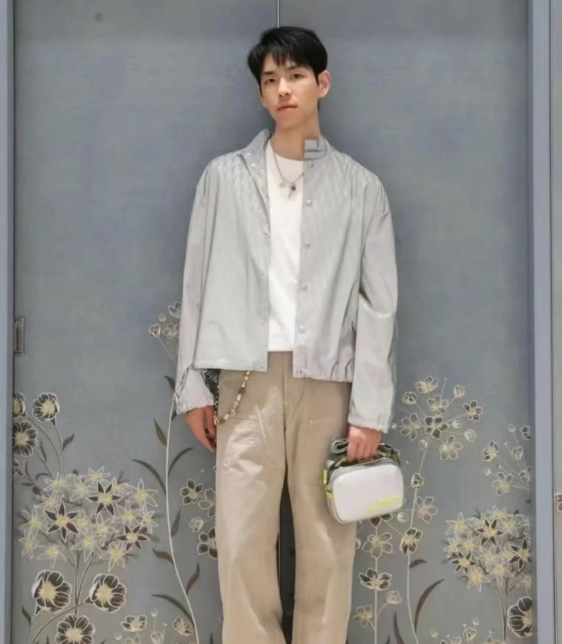 Dior Trianon Grey Reflective Jacket