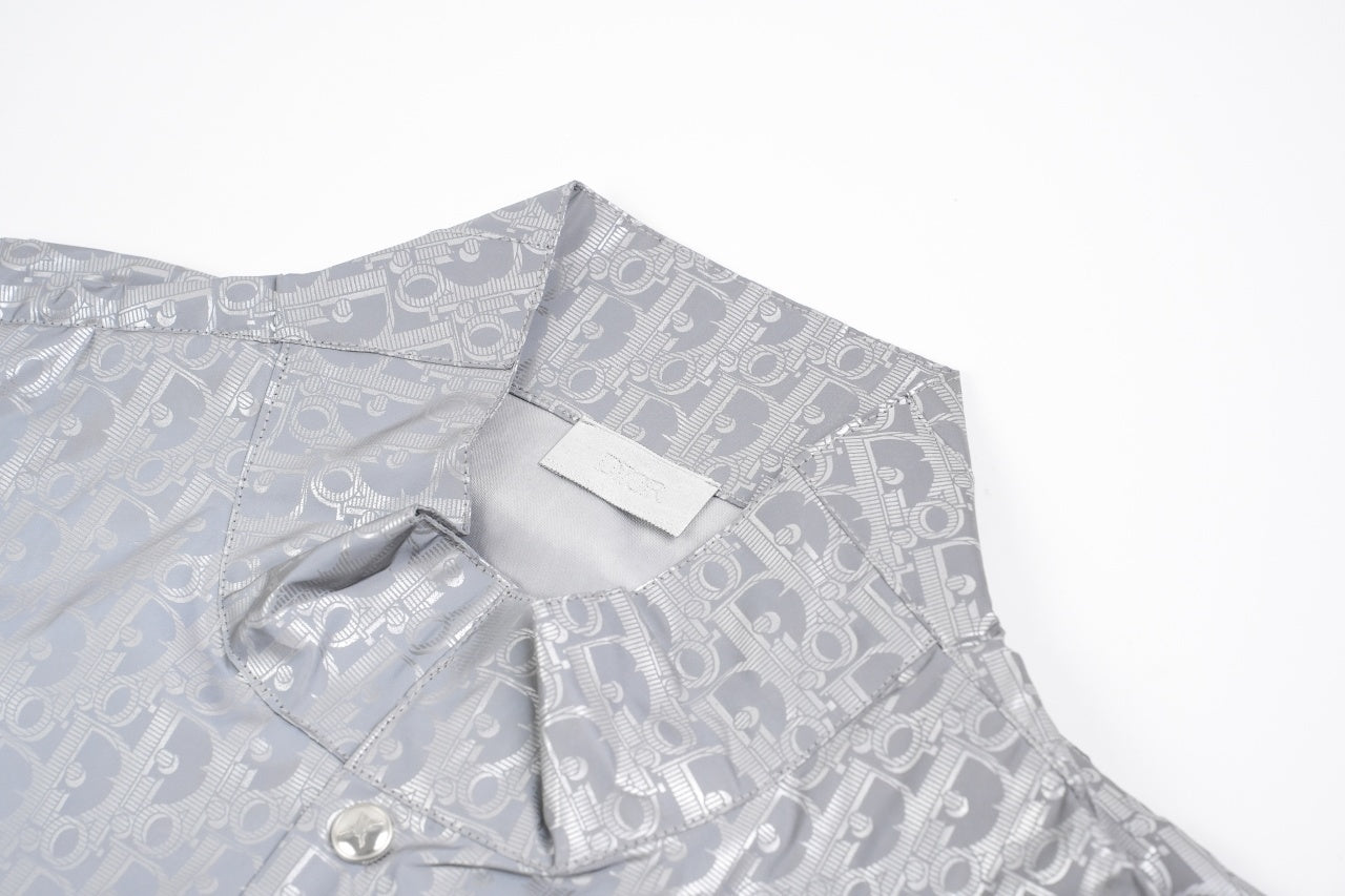 Dior Trianon Grey Reflective Jacket