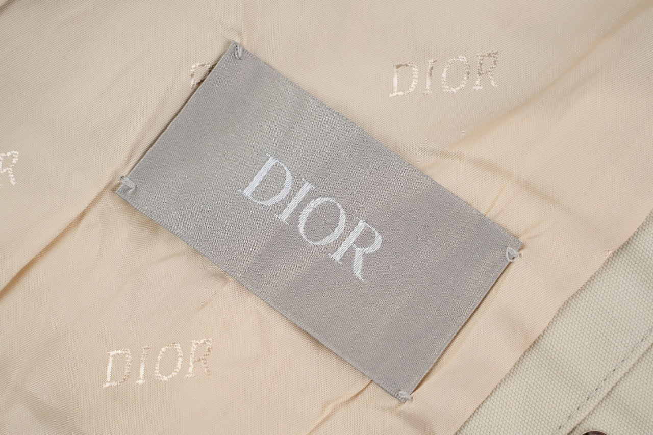 Dior Patchwork Cotton Canvas Jacket