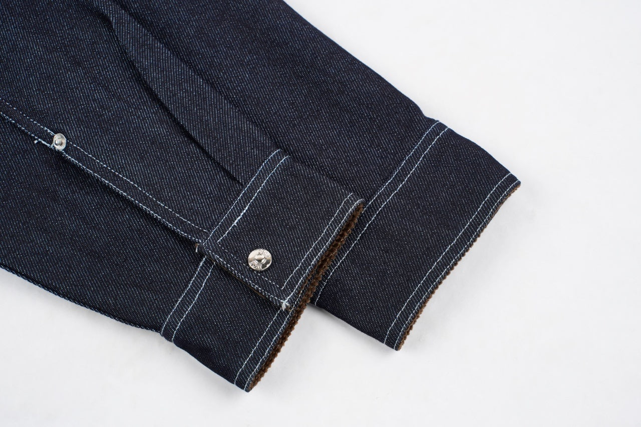 Dior Arm Graffiti Label Denim Shirt Jacket