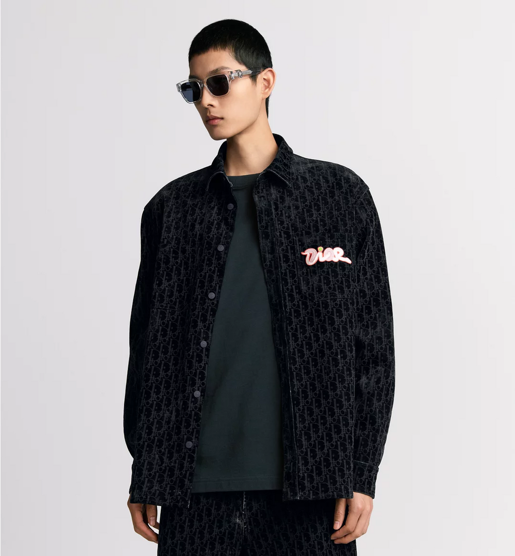 Dior Snake Year Plush Shirt Coat