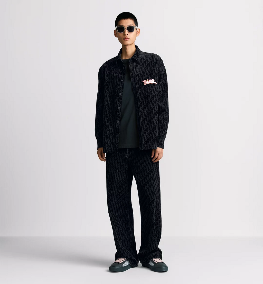 Dior Snake Year Plush Shirt Coat