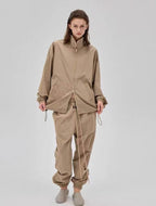 Dior Double-line Metallic Nylon Jacket