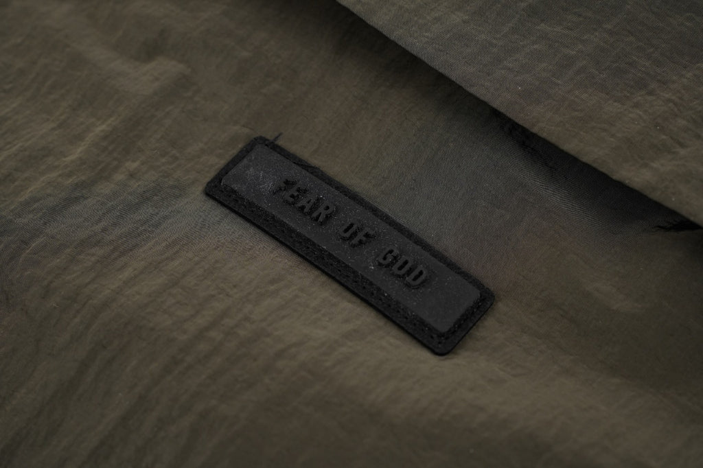 Dior Double-line Metallic Nylon Jacket