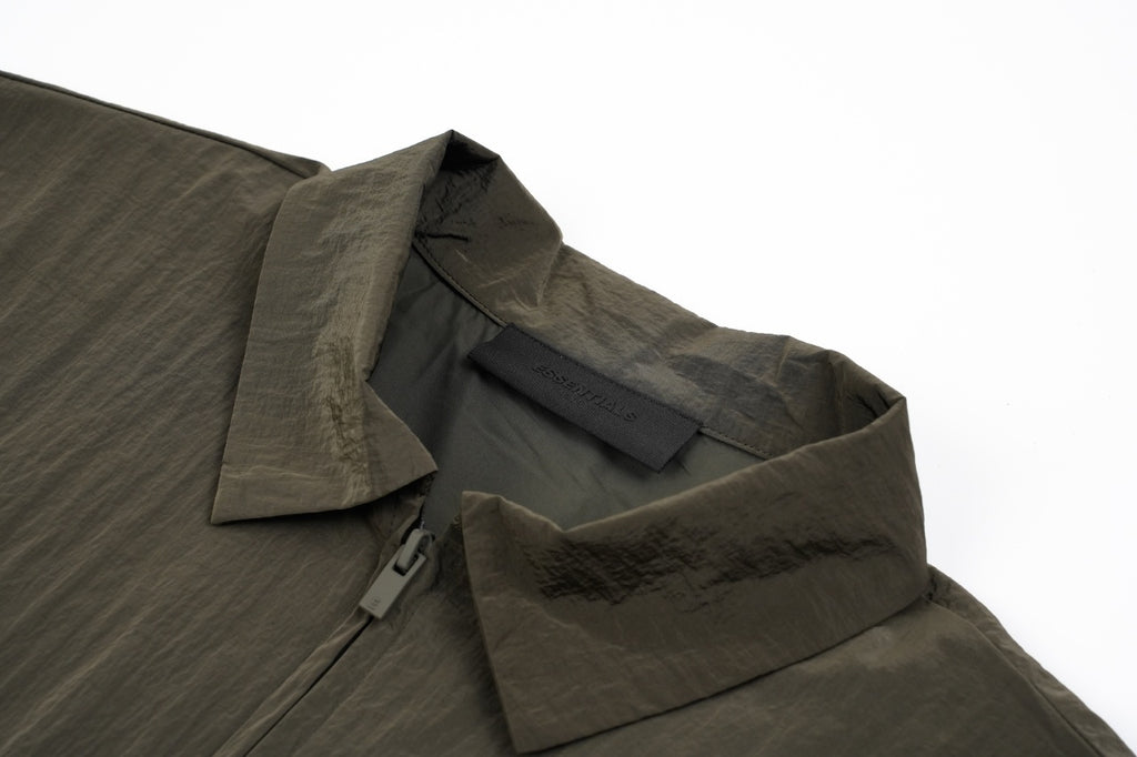Dior Double-line Metallic Nylon Jacket