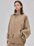Dior Double-line Metallic Nylon Jacket