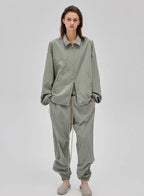 Dior Double-line Metallic Nylon Jacket