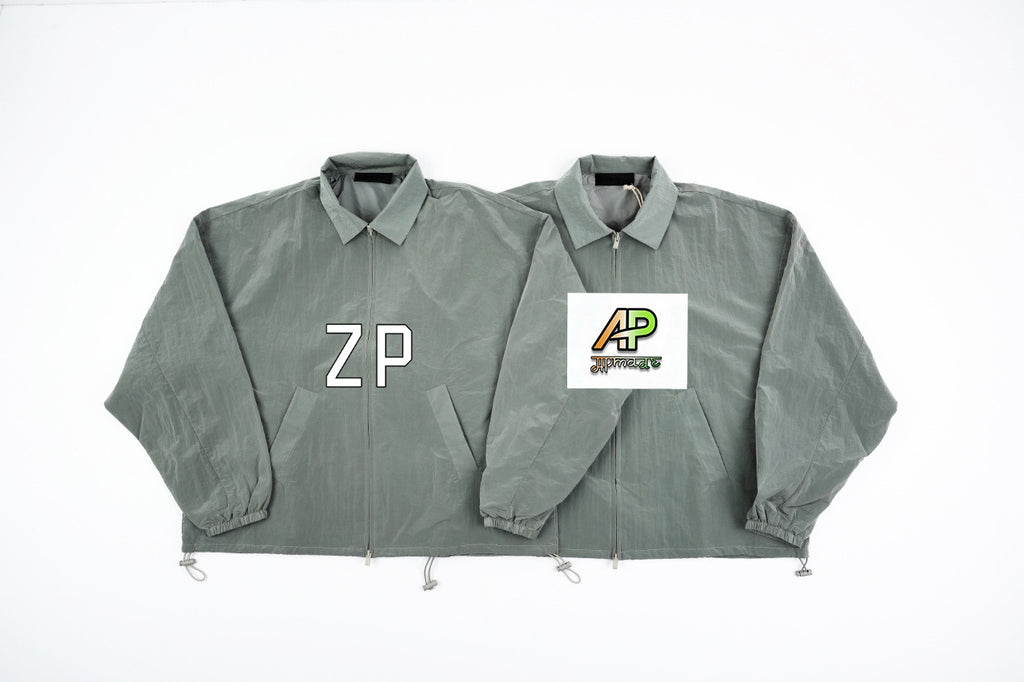 Dior Double-line Metallic Nylon Jacket