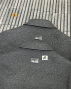Fendi Lapel Single-Breasted Wool Jacket