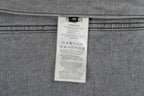 Fendi Lapel Single-Breasted Over-Dyed Denim Jacket