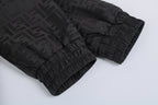 Fendi Stand Collar Nylon Bomber Jacket